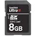 Sandisk 8GB Ultra II SD HC Secure Digital SDHC Card (SDSDH-8192, Static Package)
