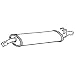Lancia Dedra 1.6L June/1992>Jan/1994 Exhaust Back Box