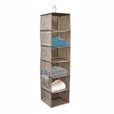 6-Shelf Hanging Closet Organizer