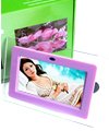 7 Digital Photo Picture Frame (7-inch LCD Display, Pink, Squareness) for Canon camcorder