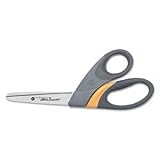 Westcott Titanium UltraSmooth Bent Shears, Knife Edge, 8 Inches (13529)