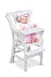 MELISSA & DOUG DELUXE WOODEN DOLL HIGH CHAIR