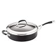 Circulon Elite 12/5-Qt. Covered Saute w/HH