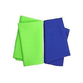Smith Victor 28 Chroma Key Cloth Sweeps for the 28 Light Box Tents, One Green & One Blue.