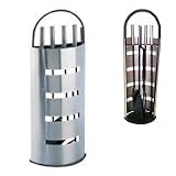 Serviteur de chemin�e en inox design 4 accessoirespar Multicovers