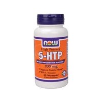 Now Foods - 5-HTP 200mg, 60 vcaps (Pack of 12)