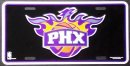 Phoenix Suns PHX Logo License Plate