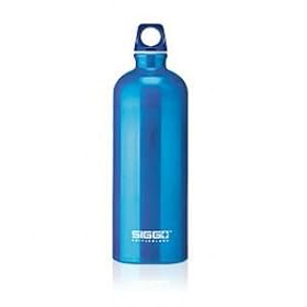 Sigg Traveler Classic Water Bottle (0.6-Liters, Aluminum, Cap Color May Vary)