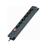 Brennenstuhl Premium Line Steckdosenleiste (6-fach, 3,0m) schwarz