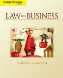 Cengage Advantage Books: Law for Business 17th Edition by Ashcroft, John D., Ashcroft, Janet [Paperback]