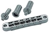 Chrome Bridge for Gibson and Similar with Studs