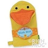 Rubber Ducky ducky Bath Tub Wash Mitt by Rich Frog