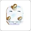 International Plug Adapter USA Female to India 16 Amp Grounded BS546 Male Plug