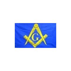 Fahne Flagge Freimaurer Gr�sse 1,50x0,90m FRIP -Versand�