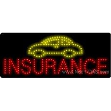 Auto Insurance Outdoor LED Sign 13 x 32