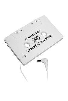 iPod Car Audio Cassette Adaptor With Compact Digital Sound and Auto Reverse