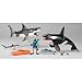 Great White Shark & Killer Whale Playset - Animal Planet
