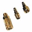 3 Pcs Quick Couplers - Brass