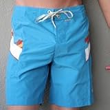 Wax Wedge Board Short / Swimwear for Men - Blue