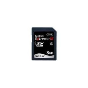 SanDisk Extreme HD Video 8 GB Class 10 SDHC Flash Memory Card SDSDRX3-8192-A21