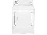 Tools & Hardware : Whirlpool WGD5200TQ 29' Gas Dryer with 5.9 cu. ft. Capacity, 5 Cycles, 3 Temperature Options, Tumble Press Cycle and Large Side-Swing Door