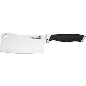 Master Class Contoro Soft Grip Meat Cleaver, 15 cm