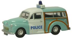 OXFORD DIECAST MORRIS TRAVELLER POLICE 76MMT004