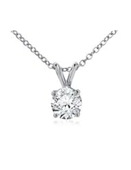 PARIKHS Diamond Solitaire Pendant