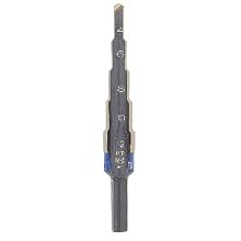 Irwin Industrial Tools 11102CB Unibit 2-mm 5-Steps Cobalt Step Drill Bit