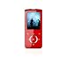 Coby Super-Slim MP3/MP4/FM Player 4GB- Red (MP705-2GRED)