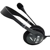 Wonderful-Headphone with microphone and line-in volume control-VOIP, Chat, Gaming, MP3, CD