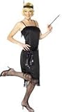 Smiffy's 1920's Black Flapper Fancy Dress Costume