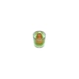 blown-glass uranium thickie vase by esque design - NEW!