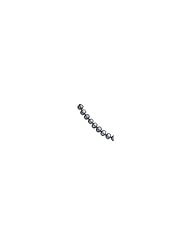 14k 6.5-7mm Black Freshwater Onion Cultured Pearl Necklace