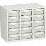 A35 TRUSCO バンラックケースA型 引き出し色:ネオグレー 3列5段 A35