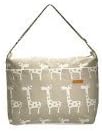 Foxy Vida Diaper Bag, Taupe Giraffe by Foxy Vida