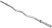 Cap Barbell Regular Solid Chromed E-Z Curl Bar