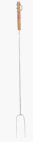 Rome's #4100 Super Duty Wiener Fork, Chrome Plated Steel