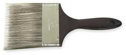 Industrial Grade 1XRH7 Flat Varnish Brush, Polyester, 4 In