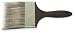 Industrial Grade 1XRH7 Flat Varnish Brush, Polyester, 4 In