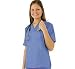 Women's Scrub Set Medical Scrub Top and Pant (Ceil Blue, X-Small) SIZES RUN LARGE!
