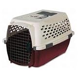 21lz 3MiU4L. SL160  Petmate Kennel Cab Fashion, Medium, Samba Red/Coffee Grounds