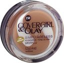 Covergirl & Olay Simply Ageless Foundation Creamy Beige 250, SPF 22, 0.4 oz (Pack of 2)
