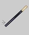Ball Pumpe aus Metall / mit Ventil - Hohlnadel / 6902