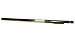 Carbon Fiber Viola Bow, Ebony Frog, Natural White Hair
