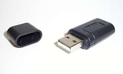 USB Memory Card Reader Adapter for Micro SD / T-Flash, Black [Retail Packaging]