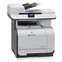 HP Color LaserJet CM2320nf - Multifunction  fax / copier / printer / scanner  - color - laser - copying up to: 20 ppm mono / 20 ppm color - printing up to: 20 ppm mono / 20 ppm color - 300 sheets - 33.6 Kbps - Hi-Speed USB, 10/100 Base-TX - remarketed