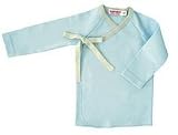 Organic Cotton Kimono Top Blue/Tan - Available in Various Sizes