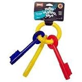 XS Nylabone Flexible Puppy Teething Keys Baby Dog Toy