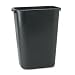 RUB295700BK WASTEBASKET,RECT,20"H,10.25GAL,BLK